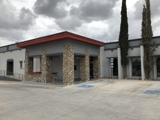 The entrance to our counseling center