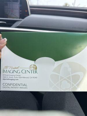 My MRI disc in hand in 5 minutes.