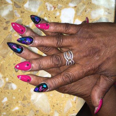 New Foils on our lovely lady