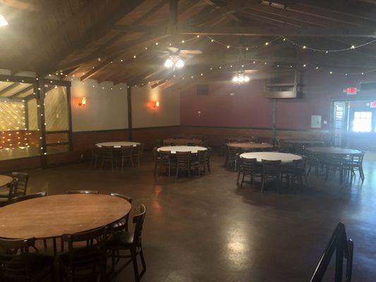 Interior of location