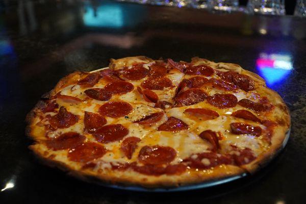 Hot Honey Pepperoni Pizza!