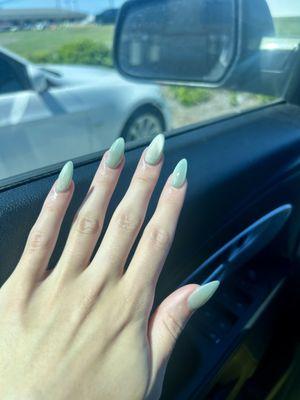 Glass nails