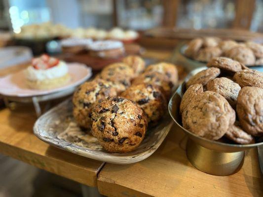 Chocolate chip scones