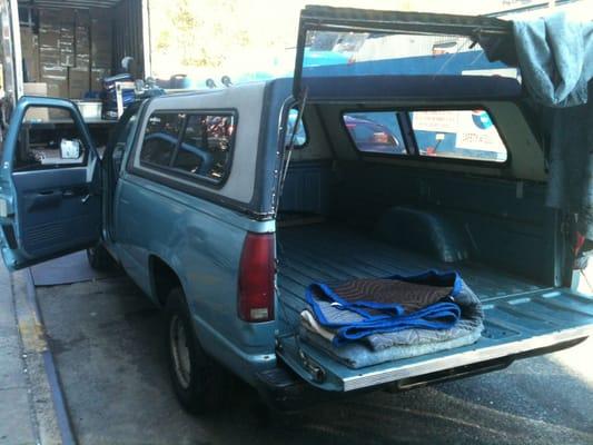 8 ft deep x 5 across x 4+ high