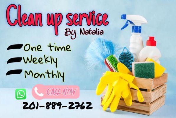 Cleanup Servicce By Natalia