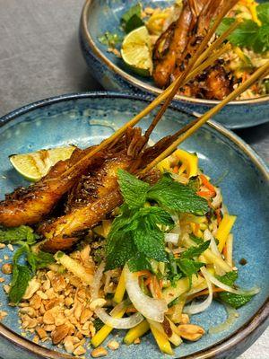 Grilled Shrimp Mango Salad