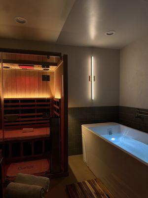 Contrast therapy room