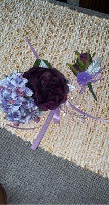 Will She Rock It Bow ties & Bouquets