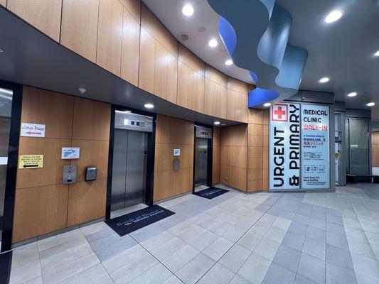 Urgent care is right next to the elevator next to Long's Drugstore on the main floor (1st floor) on Kalakaua Avenue.