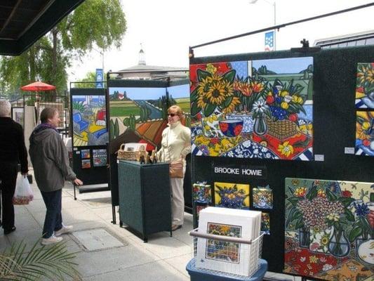 Semi-Annual Pacific Fine Arts Sidewalk Festival