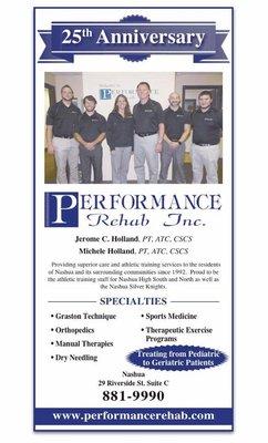 Performance Rehab, Inc.