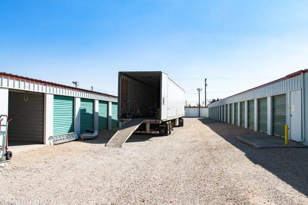 Spacious Drive-Up Units