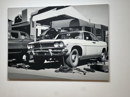 Painting by Mike Lee