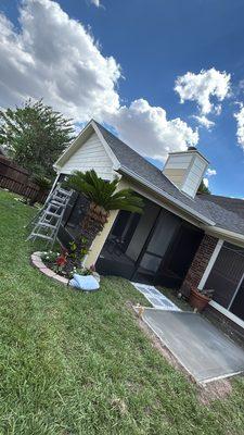 22'x12' gable patio cover