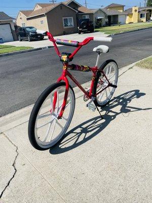 Finish product made its way home .