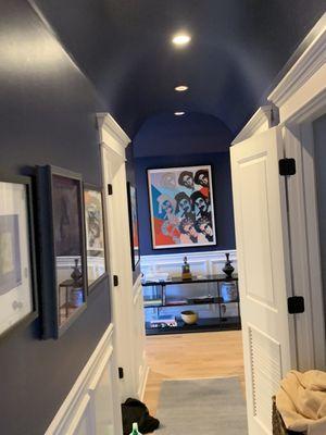 Mi costumer making laundry