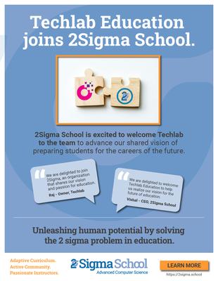 Techlab joins 2Sigma School
