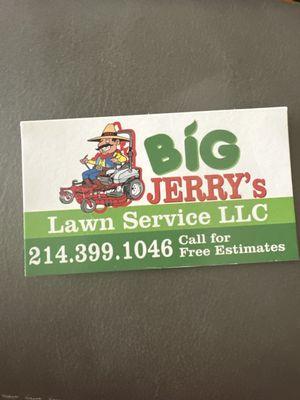 Big Jerry’s Lawn Service