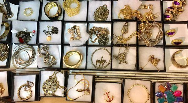 Huge selection of estate jewelry at the Emporium