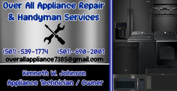 Over All Appliance Repair & Handyman Services