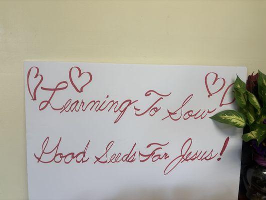 We follow Christ teachings