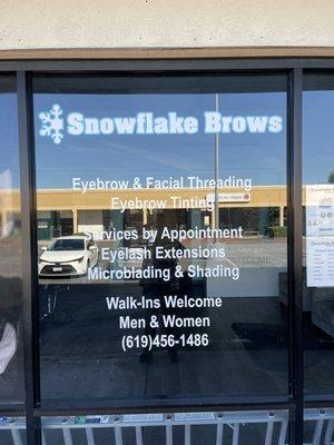 Snowflake Brows