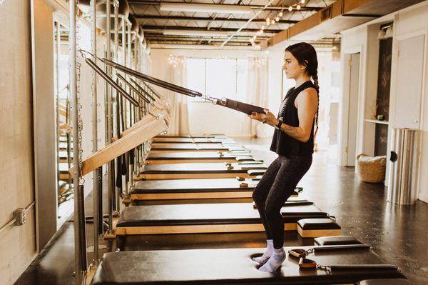 Sunnyside instructors practicing in the studio!