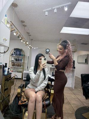 Very professional & clean work they do here! If you're looking to get your hair done you absolutely must try this hair salon