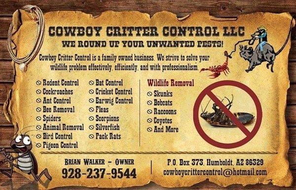 Cowboy Critter Control