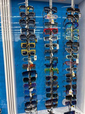 Sunglasses galore