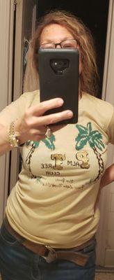 Paml Tree Club shirt still fits after all these years..."Finest Latin Night Club" and it was the truth!