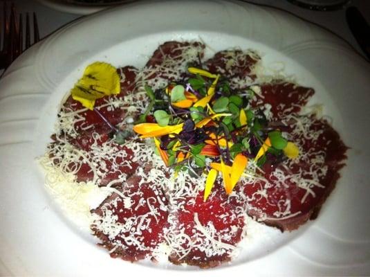 Bison Carpaccio