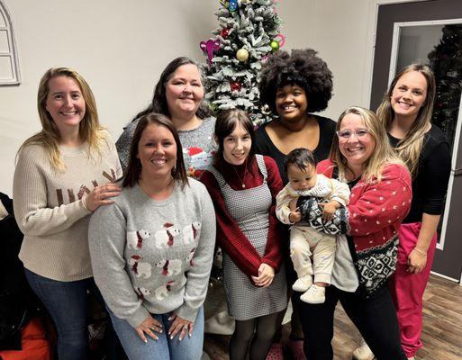 Most of the Rooted Birth team