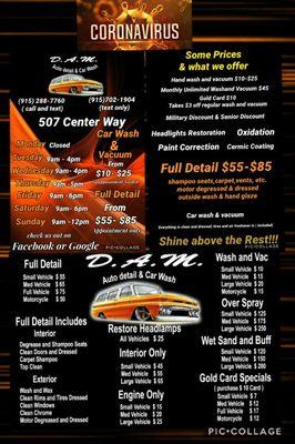 DAM Auto Detail & Car Wash
