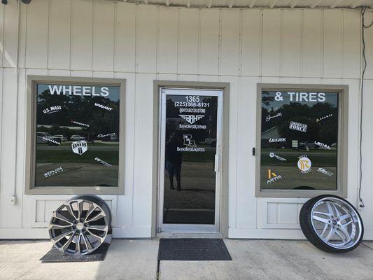 We specialize in aftermarket wheels and tires for cars trucks and UTV's