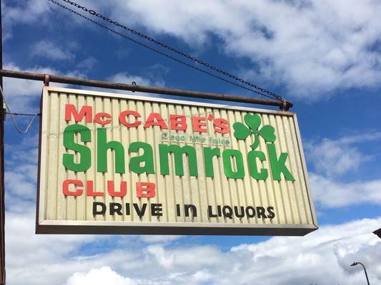 Stop in McCabe's Shamrock for a great drink and a good time.