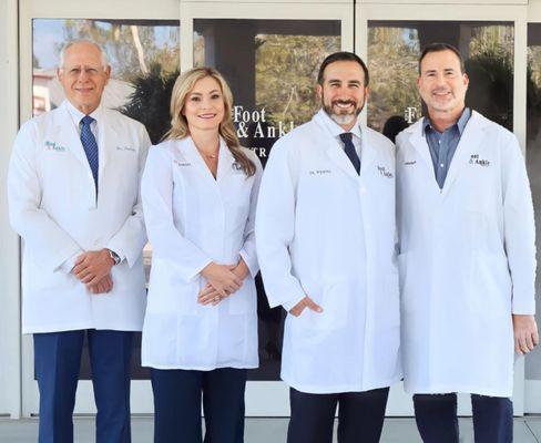 Dr. Andrew, Dr. Howard, Dr. Wilkins & Dr. Goldstein