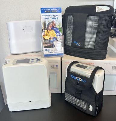 Portable oxygen concentrators in stock!