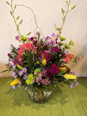 Birthday arrangement for my friend!