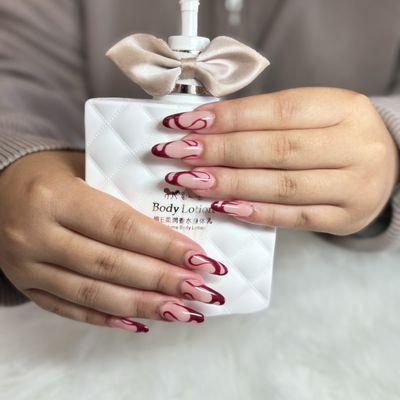 Gel X with design