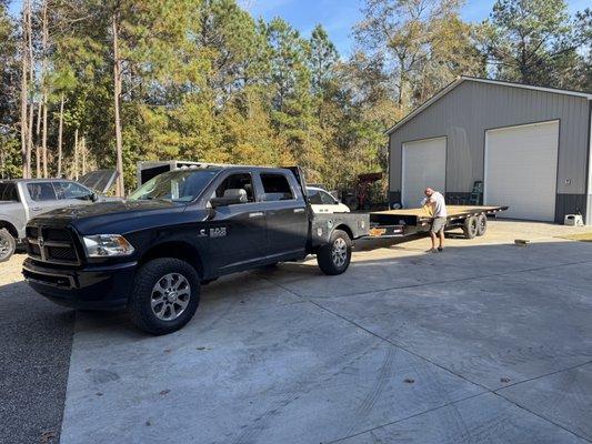 Flatbed Truck Deliveries