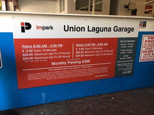 Rates as of 5/8/2017