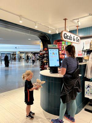 Self serve cash register