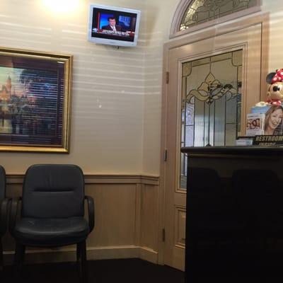 Fox News in the waiting room. Make of that what you will!