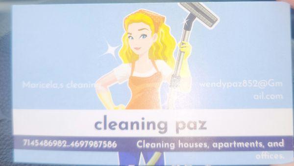 Cleaning Paz