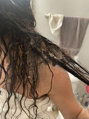 Hair immediately did this after showering. No way I could do this in an hour time.