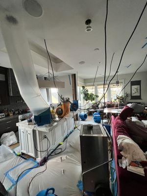 Forced air and drying chambers. Lowers overall cost by salvaging any and all salvageable materials.