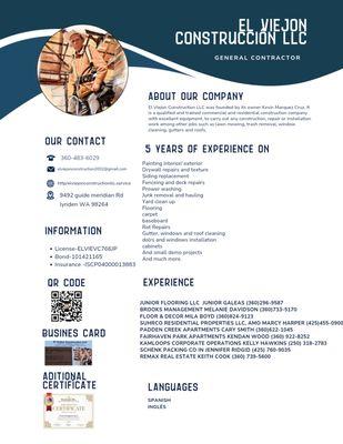 El Viejon Construction