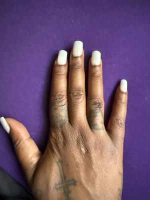 Right hand not as good but I was ready to good took a long time