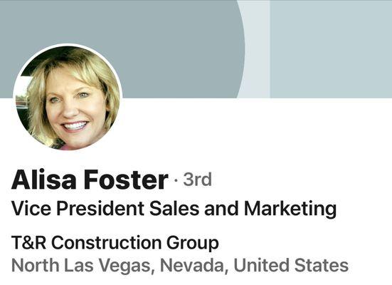 The Vice President of Sales & Marketing